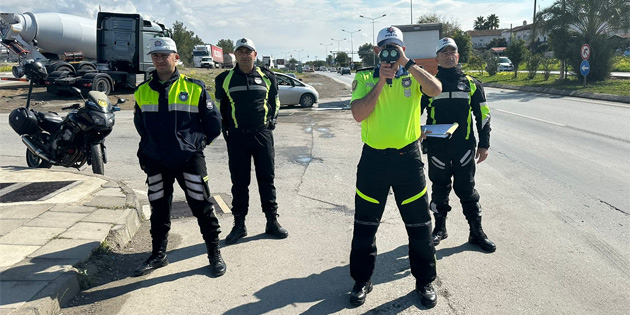 480 s�r�c�ye yasal i�lem, 59 ara� trafikten men, bir tutuklu