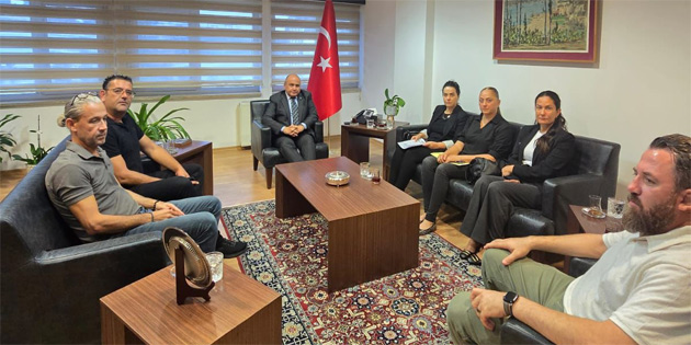 ampiyon Melekleri Yaatma Dernei, TC Lefkoa Bykelisi Baeri’yi ziyaret etti