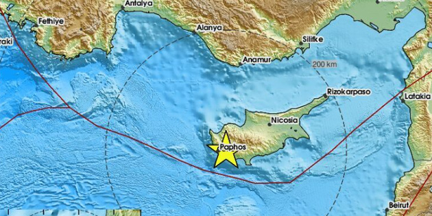 5,5 byklnde sarsnt meydana geldi 