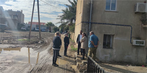 �avu�, sel felaketinin ard�ndan Dikmen’de hasar tespitinde bulundu