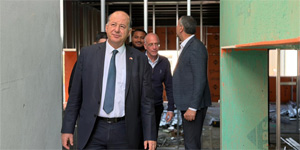 Din�y�rek, Devlet Laboratuvar� in�aat�nda inceleme yapt�