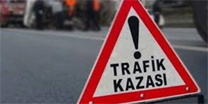 Girne’deki trafik kazasnda iki kii yaraland