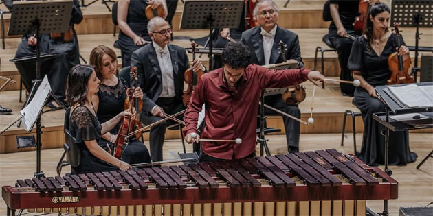 Efe Sa��ro�lular� Almanya’daki 'Uluslararas� Donaufest Marimba Yar��mas�”nda birincilik kazand�