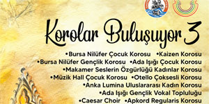 'Korolar Bulu�uyor 3', cuma ak�am� Nam�k Kemal Meydan�'nda m�zikseverlerle bulu�acak<