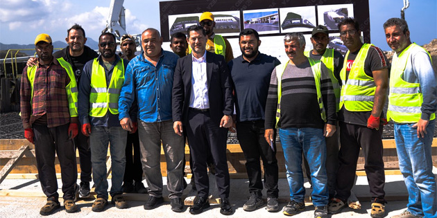 �atalk�y–Esentepe Belediyesi’nde yeni hizmet kompleksinin temeli at�ld�