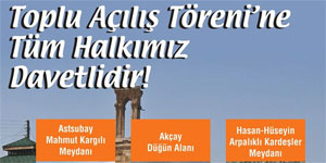 Ak�ay’da yar�n �� meydan�n a��l��� yap�lacak