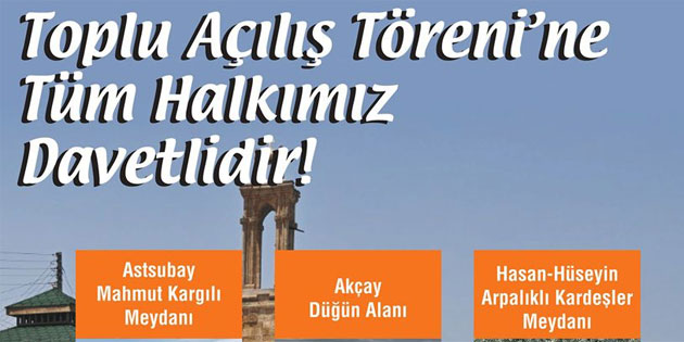 Ak�ay’da yar�n �� meydan�n a��l��� yap�lacak