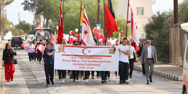 skele’de 'Cumhuriyet Yry' dzenlendi