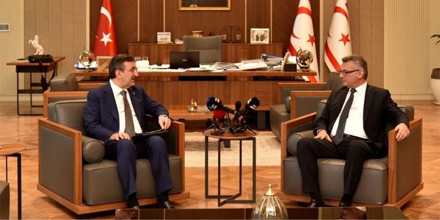 Tufan Erh�rman, Cevdet Y�lmaz'� kabul etti