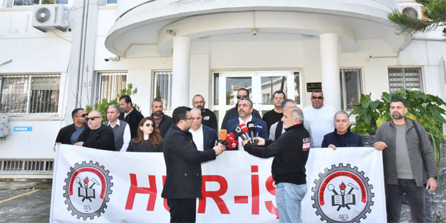 H�r-�� Federasyonu’ndan Maliye Bakanl��� �n�nde protesto eylemi