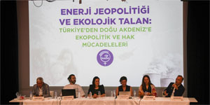 CTP Kad�n �rg�t�, 'Enerji Jeopoliti�i ve Ekolojik Talan' konulu konferans d�zenledi