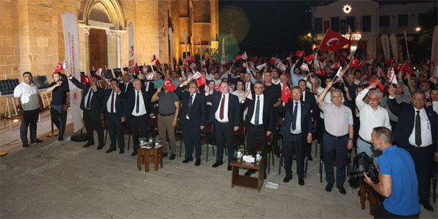 Lefko�a'da '15 Temmuz Demokrasi ve Milli Birlik G�n�' anma program� d�zenlendi