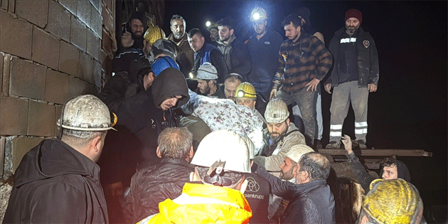 Zonguldak'ta �zel maden oca��ndaki g���kte 2 i��inin cans�z bedenlerine ula��ld�