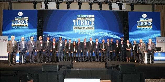 '1'inci. Uluslararas Trke Konuan lkeler Tp Kongresi' skele'de balad