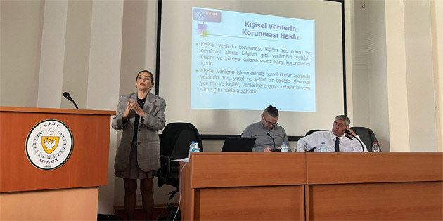 Kamu personeline, kiisel verilerin korunmas yasas eitimi verildi