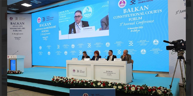 zerda, Balkan Anayasa Mahkemeleri Forumu’na katld