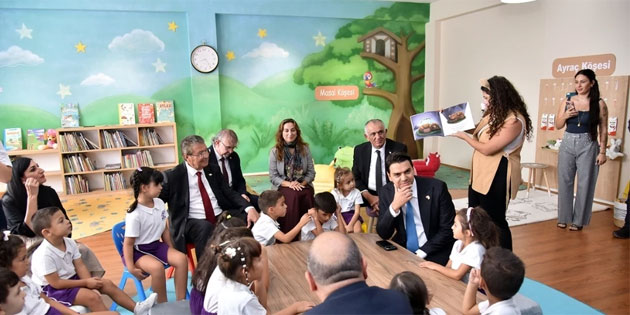 A�A K�t�phane Modernizasyonu ve �ocuk K�t�phanesi Projesi hizmete girdi