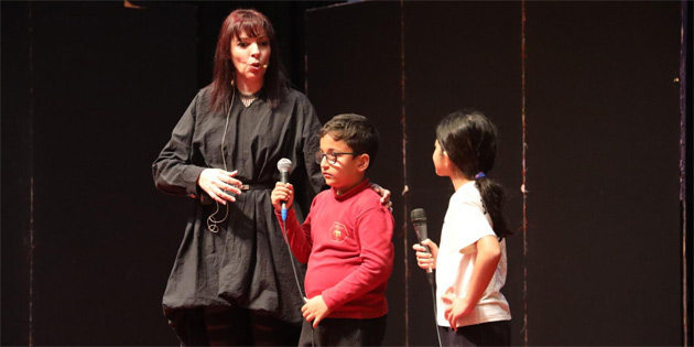 �skele’de ��rencilere y�nelik ‘M�zikli Masallar’ etkinli�i yap�ld�