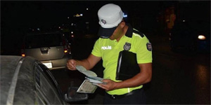 5 il�ede asayi� ve trafik denetimleri