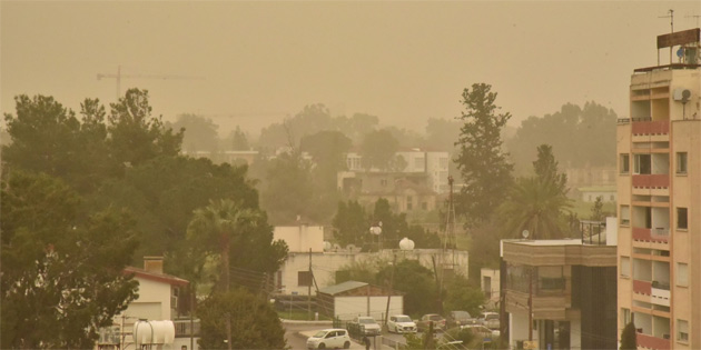 Toz �l��mleri baz� b�lgelerde normalin 30 kat� �zerine ��kt�