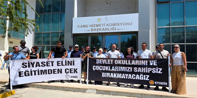 KTOES’ten KHK nnde eylem: “retmen atamalar yaplsn”