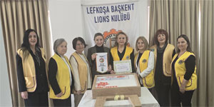Lefko�a Ba�kent Lions Kul�b�’nden e�itime katk�