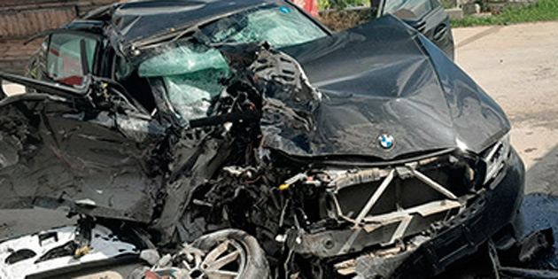 �SKELE YOLUNDA KORKUTAN KAZA 