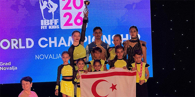 KKTC �ocuk Fitness sporcular� H�rvatistan’daki D�nya Fit Kids �ampiyonas�nda �nemli ba�ar�lar elde etti