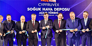 Cypfruvex’in 15 bin tonluk so�uk hava deposu hizmette