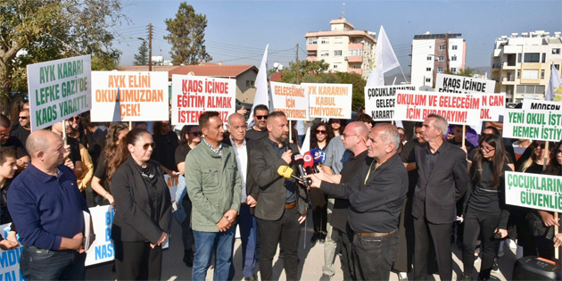 BABAKANLIKTA EYLEM YAPTI 