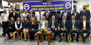 KKTC Fenerbah�eliler Derne�i’nde Tolga Ahmet Ra�it yeniden ba�kan se�ildi