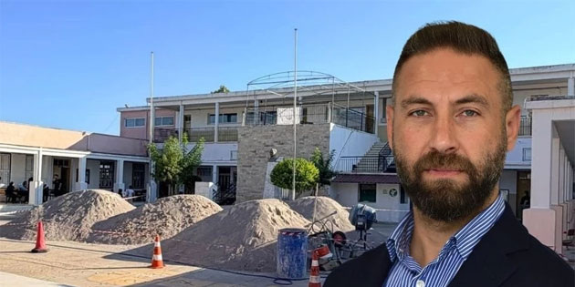 ��renciler de tam tadilat zaman�nda okula geldi