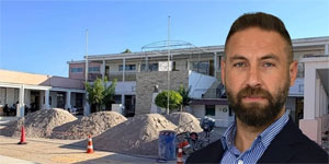 ��renciler de tam tadilat zaman�nda okula geldi