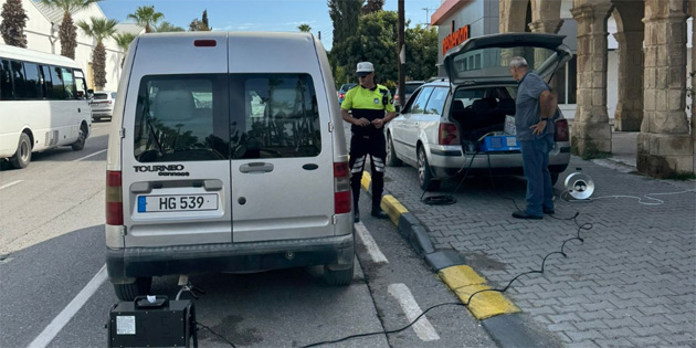 lke genelinde motorlu tat egzoz emisyon lmleri yaplyor