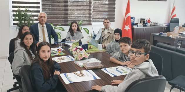 Hala Sultan �lahiyat Koleji ��rencileri, T�rk D�nyas� Bilim �enli�i’ne ba�vuru yapt�