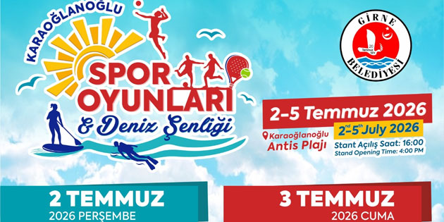 Karao�lano�lu Spor Oyunlar� ve Deniz �enli�i ba�l�yor