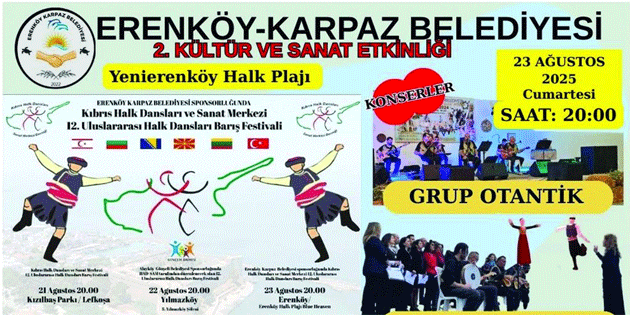 Yenierenky, halk danslar ekiplerini arlayacak