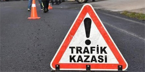 Girne-Alsancak �evre yolunda trafik kazas�