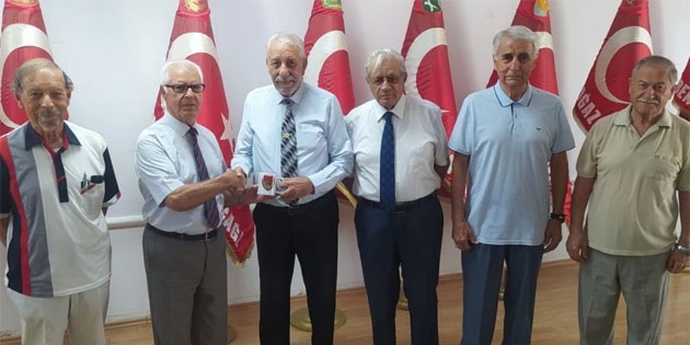 Aksakallar Konseyi’ne atanan kszolu, TMT Mcahitler Dernei’ni ziyaret etti