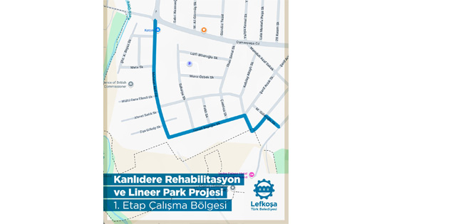 “Kanldere Rehabilitasyon ve Lineer Park Projesi” ilk etap almalar aramba gn balyor