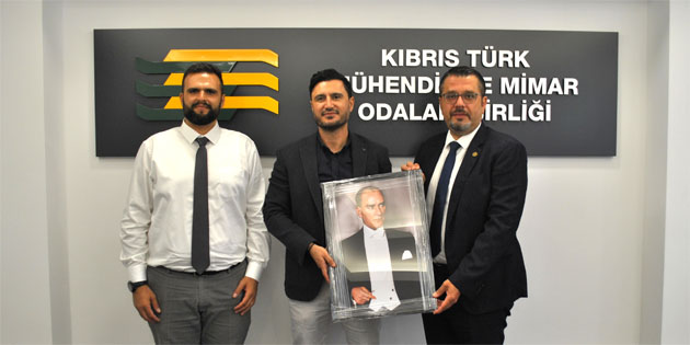 BAU K�br�s ile KTMMOB i�birli�i olanaklar�n� de�erlendirdi