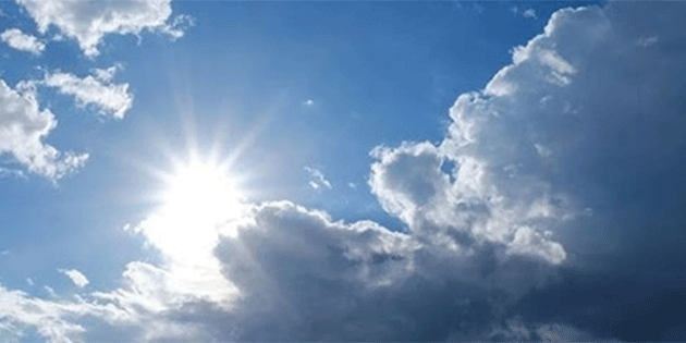 Hava par�al� ve �ok bulutlu olacak