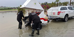 Sivil Savunma yo�un ya���lar nedeniyle gerekli �al��malar�n yap�ld���n� a��klad�<