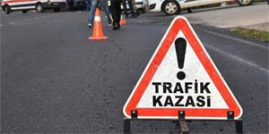 Girne’de trafik kazas�nda bir yaya yaraland�