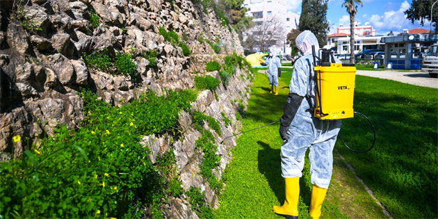 LTB, surlarda temizlik ve ila�lama �al��malar�na devam ediyor