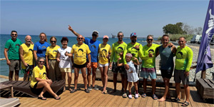 Arda Erkan, kite surf etkinli�i ile an�ld�