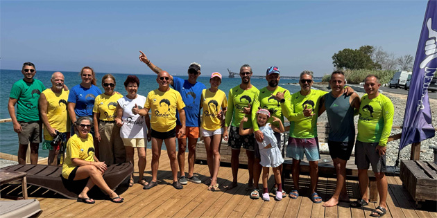 Arda Erkan, kite surf etkinli�i ile an�ld�