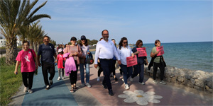 �skele’de kansere kar�� fark�ndal�k y�r�y��� d�zenlendi<