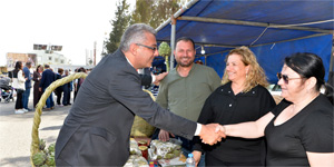 Erh�rman, 14. Mormenek�e Enginar Festivali'ne kat�ld�