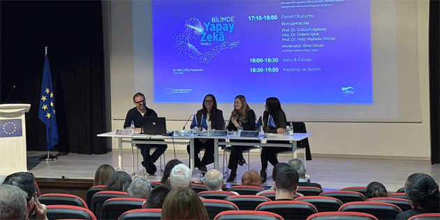 AB Bilgi Merkezi “Bilimde Yapay Zek�” paneli d�zenledi